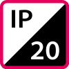 Stupeň krytí (IP20)