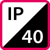 Stupeň krytí (IP40)
