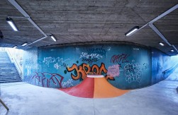 Skatepark – podchody Hlávkova mostu